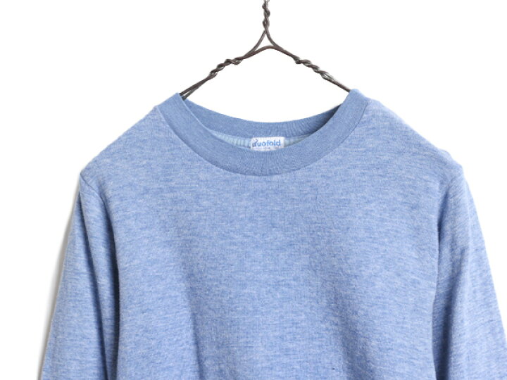 楽天市場】70s USA製 duofold 2レイヤー 長袖 Tシャツ メンズ S 程 