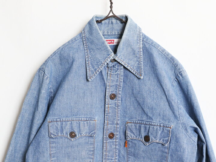 楽天市場】70s USA製 リーバイス BIG E デニム シャツ ジャケット  