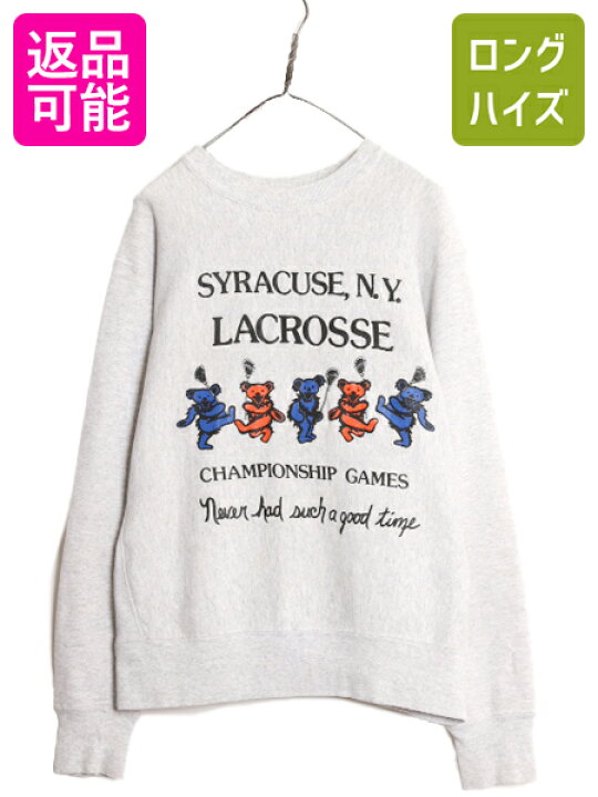 楽天市場】90s USA製 カレッジ 両面 プリント スウェット メンズ L 