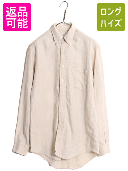 楽天市場】ブルックスブラザーズ 100% アイリッシュ リネン 長袖  