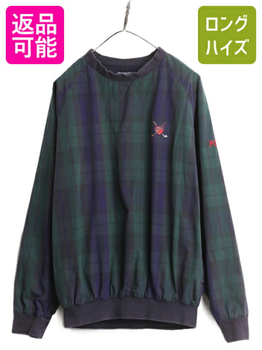 楽天市場】90s 初期 ポロ ゴルフ チェック コットン ジャケット メンズ 