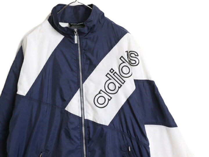 楽天市場】90s アディダス ナイロン ジャケット メンズ L / 古着 