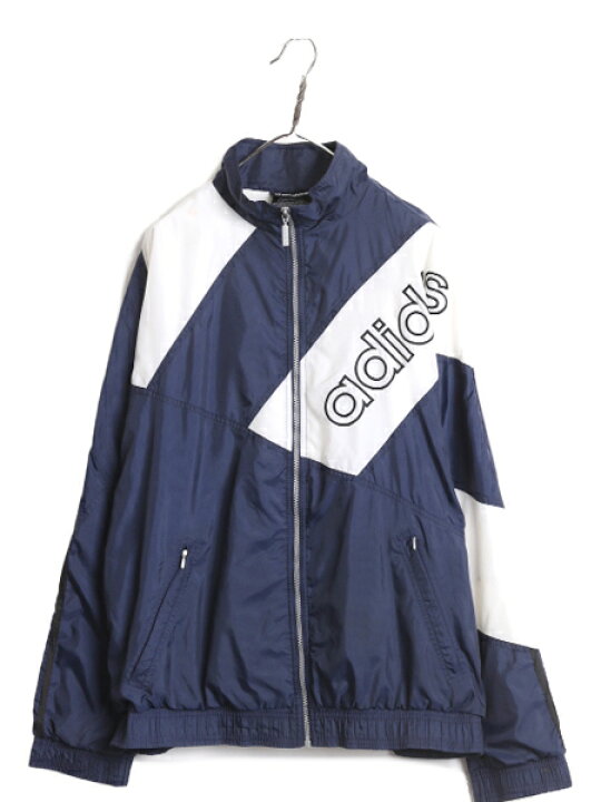 楽天市場】90s アディダス ナイロン ジャケット メンズ L / 古着 