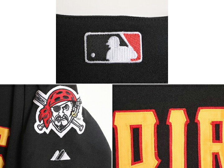 楽天市場】USA製 MLB オフィシャル Majestic パイレーツ ベースボール 