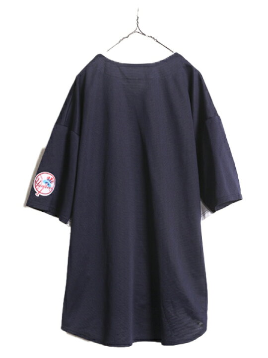 楽天市場】MLB オフィシャル Majestic ヤンキース ベースボール シャツ 