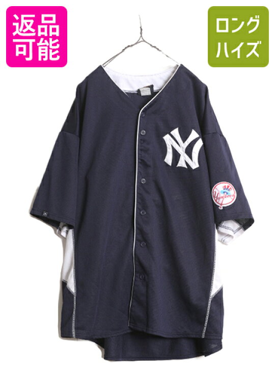 楽天市場】MLB オフィシャル Majestic ヤンキース ベースボール シャツ 