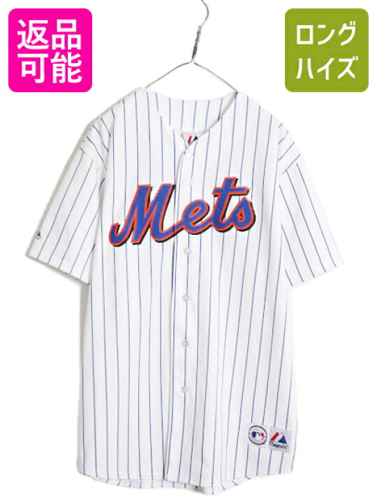 楽天市場】MLB オフィシャル Majestic メッツ ベースボール シャツ 