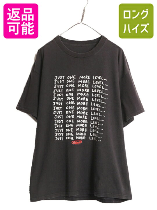 楽天市場】00s ☆ 任天堂 メッセージ プリント Tシャツ メンズ XL 程 