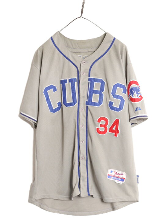 楽天市場】MLB オフィシャル Majestic カブス ベースボール シャツ 