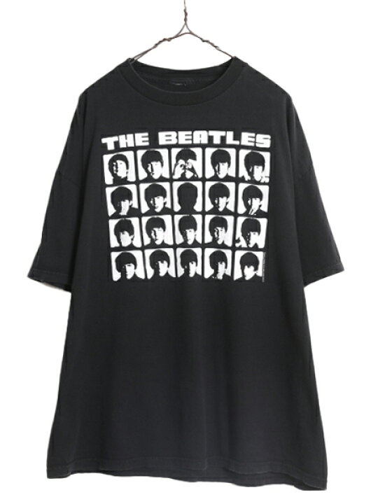 楽天市場】90s ☆ ビートルズ イラスト プリント Tシャツ メンズ XL 程  