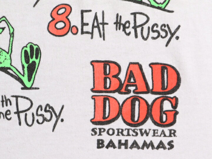楽天市場】【5/20 0の付く日 ポイント4倍!】 90s USA製 ☆ BAD DOG 