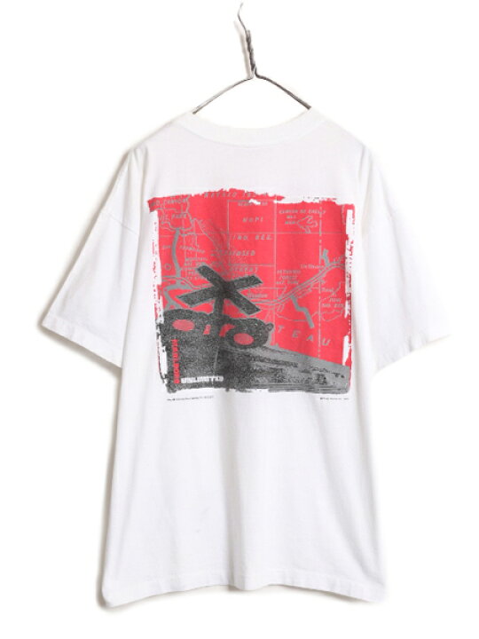 楽天市場】90s USA製 ☆ マルボロ 地図 イラスト プリント Tシャツ  