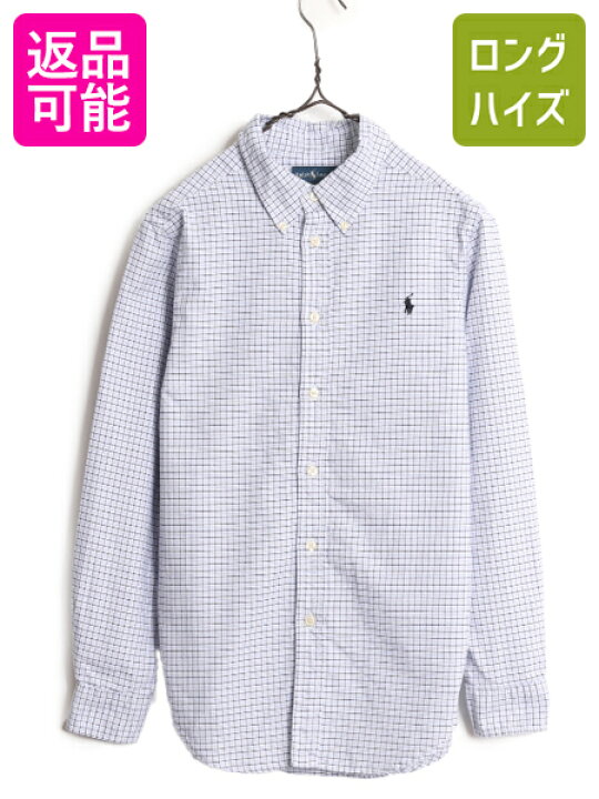 楽天市場】ラルフローレン チェック 長袖 ボタンダウン シャツ  