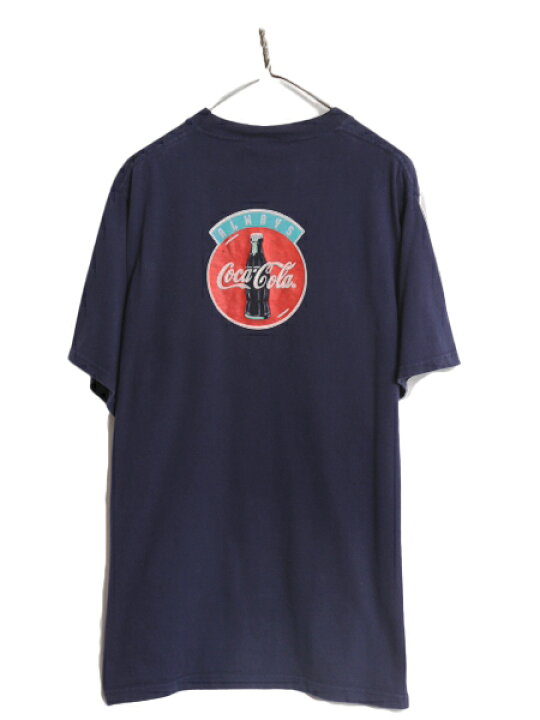 楽天市場】90s USA製 コカコーラ 両面 プリント 半袖 Tシャツ メンズ 
