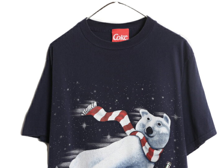 楽天市場】90s USA製 コカコーラ 両面 プリント 半袖 Tシャツ メンズ 