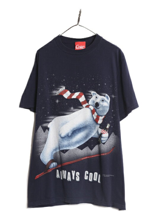 楽天市場】90s USA製 コカコーラ 両面 プリント 半袖 Tシャツ メンズ 