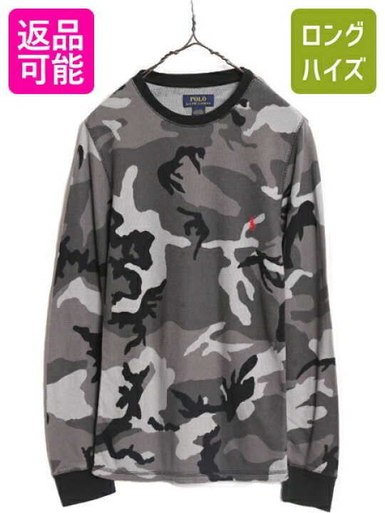 楽天市場】ポロ ラルフローレン 迷彩 サーマル 長袖 Tシャツ メンズ S 