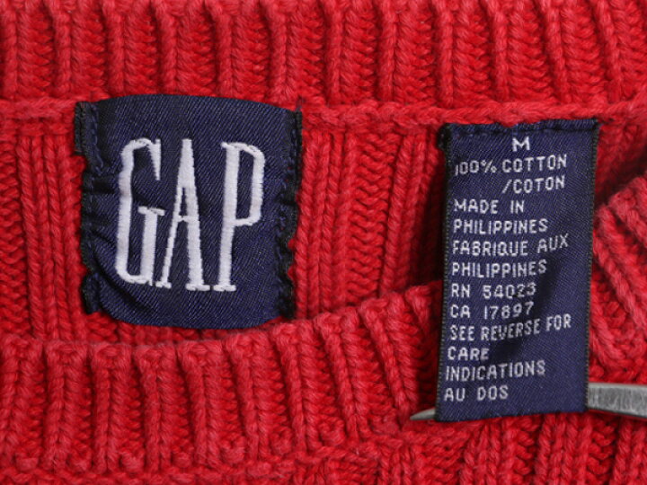 楽天市場】【3/20 5名様限定10%OFF×P4倍!】 90s OLD GAP リブ編み  