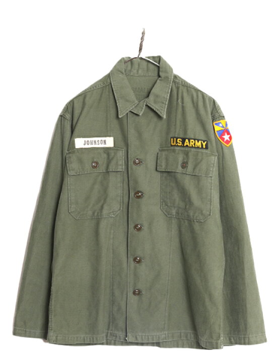 楽天市場】50s 53年製 米軍実物 US ARMY コットン サテン 