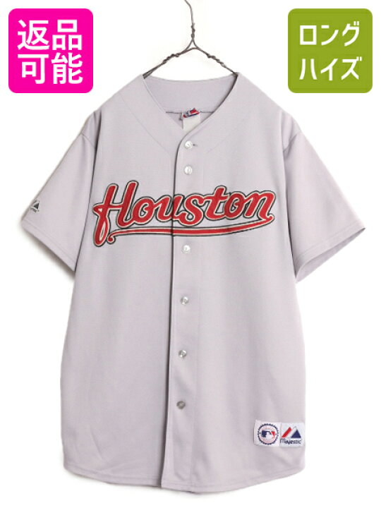 楽天市場】MLB オフィシャル Majestic アストロズ ベースボール シャツ 