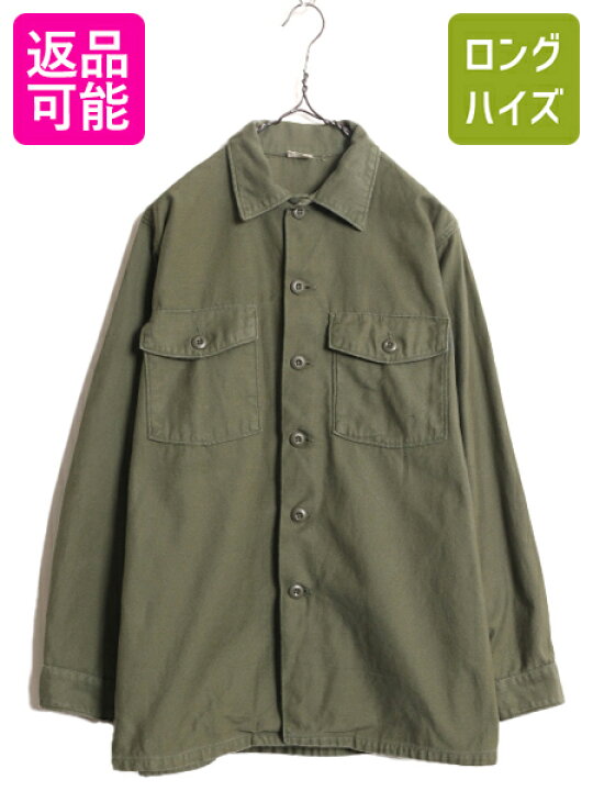楽天市場】70s 72年製 米軍実物 US ARMY コットン サテン 