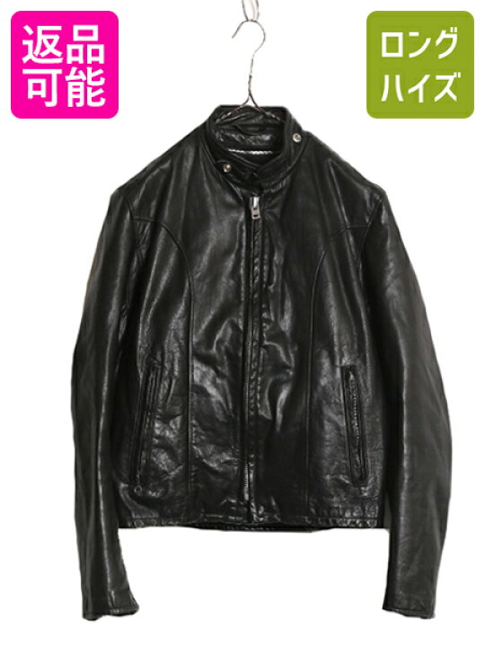 楽天市場】80s USA製 ☆ ショット 本革 レザー シングル ライダース 