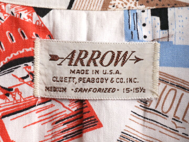 楽天市場】【3/21 マラソン限定クーポン&P5倍!】 50s USA製 ☆ ARROW 