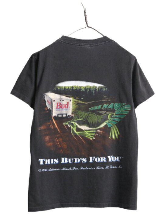 楽天市場】90s ☆ バドワイザー カエル イラスト プリント Tシャツ 