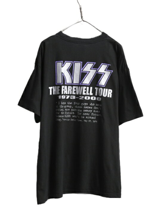 楽天市場】00s ☆ キッス ツアー プリント Tシャツ メンズ XXL / 古着  