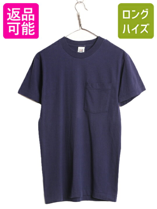 楽天市場】90s USA製 フルーツオブザルーム ポケット付き 無地 半袖 T 