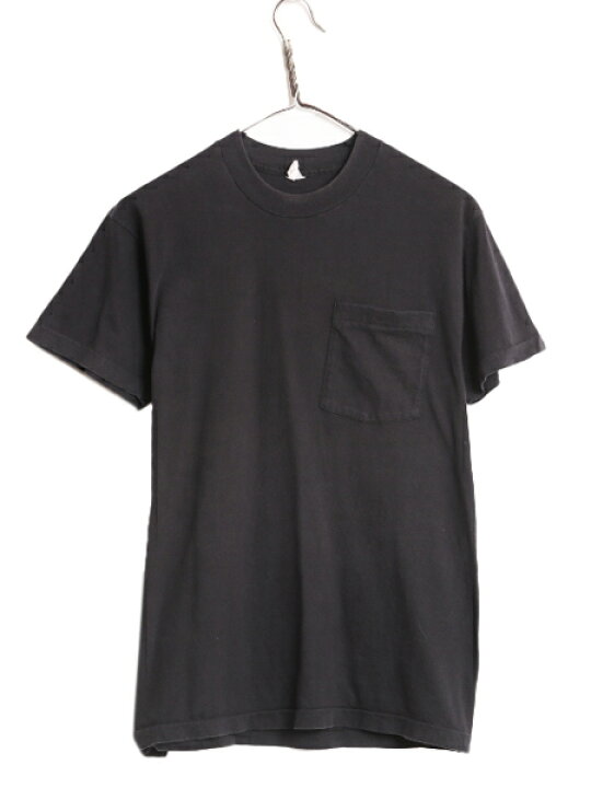 楽天市場】80s フルーツオブザルーム ポケット付き 無地 半袖 Tシャツ 
