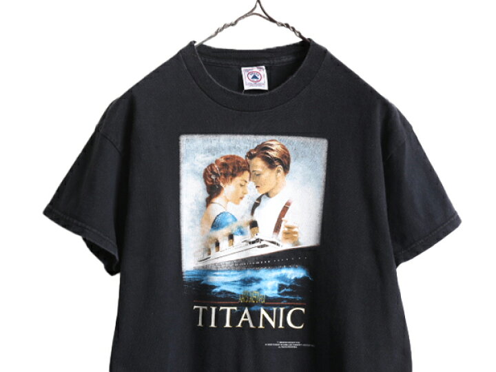 楽天市場】90s ☆ タイタニック イラスト プリント Tシャツ メンズ S  