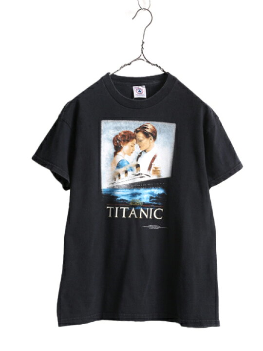 楽天市場】90s ☆ タイタニック イラスト プリント Tシャツ メンズ S 