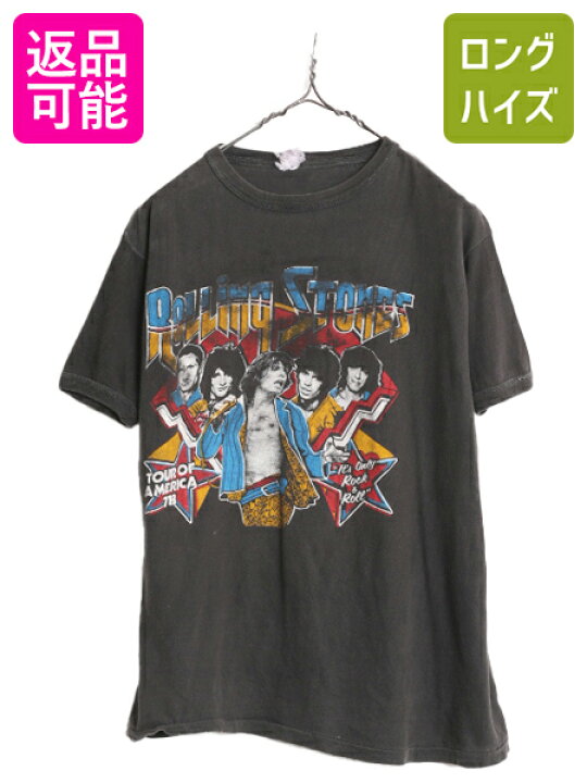 楽天市場】パキ綿 70s ☆ ローリングストーンズ プリント Tシャツ 