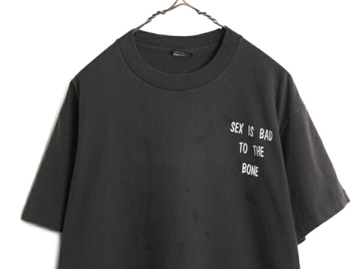 楽天市場】90s USA製 ☆ スカル 四十八手 イラスト プリント Tシャツ 