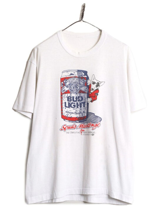 楽天市場】80s バドワイザー ドッグ イラスト プリント Tシャツ メンズ 