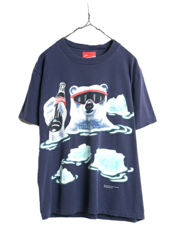 楽天市場】【5/12 最大半額SALE&P5倍!】 90s コカコーラ プリント 半袖 