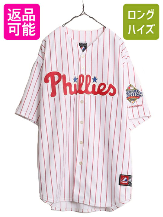 楽天市場】USA製 MLB オフィシャル Majestic フィリーズ ベースボール 
