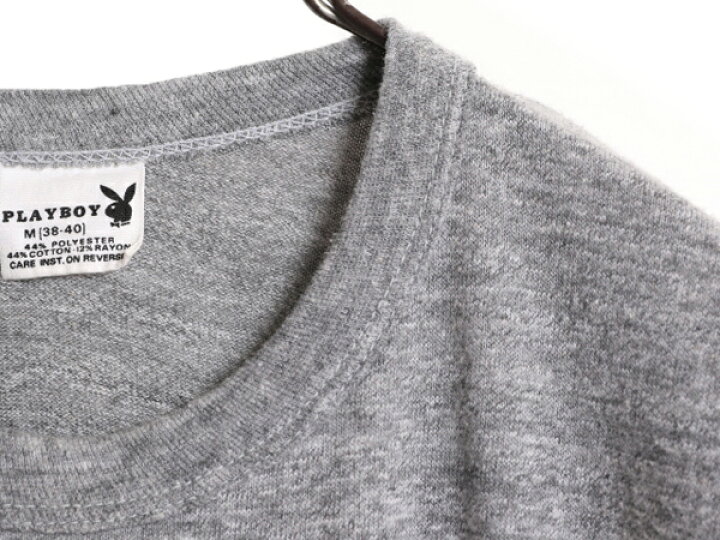 楽天市場】70s USA製 ☆ プレイボーイ 3段 染込み プリント Tシャツ 