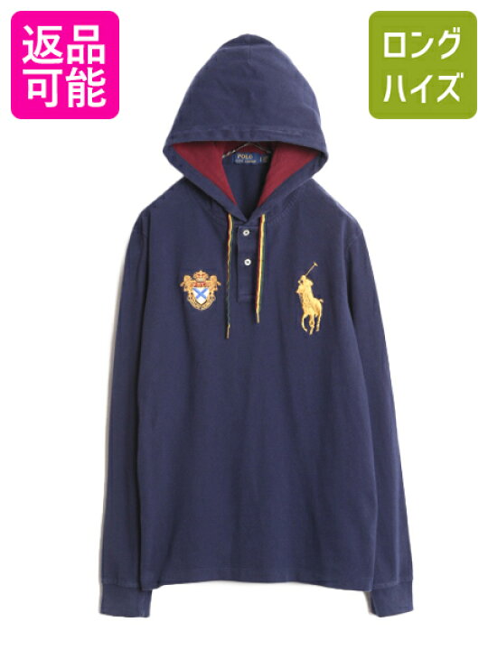 楽天市場】ビックポニー ポロ ラルフローレン フード付き 鹿の子 