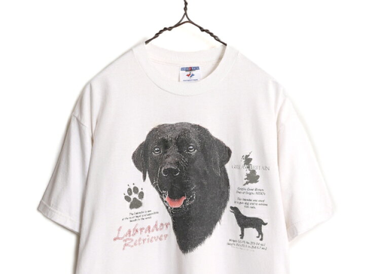 楽天市場】90s USA製 ドッグ イラスト プリント Tシャツ メンズ 