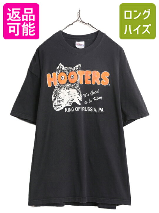 楽天市場】【3/15 6h限定 555円OFF&P最大8倍!】 90s HOOTERS 両面 