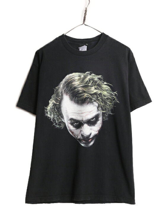 楽天市場】00s ☆ ダークナイト ジョーカー イラスト プリント Tシャツ 