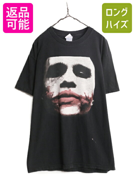 楽天市場】00s ☆ ダークナイト ジョーカー イラスト プリント Tシャツ 