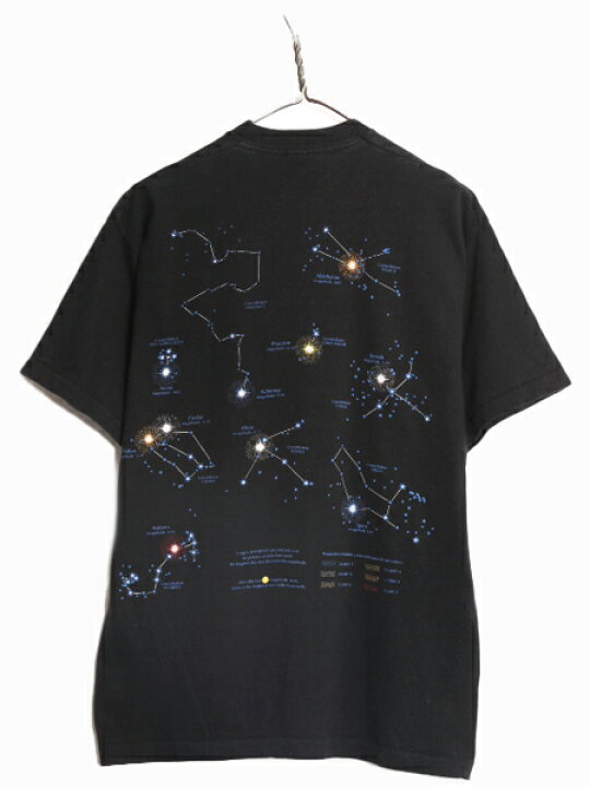 楽天市場】90s 星座 アート イラスト プリント Tシャツ メンズ L 