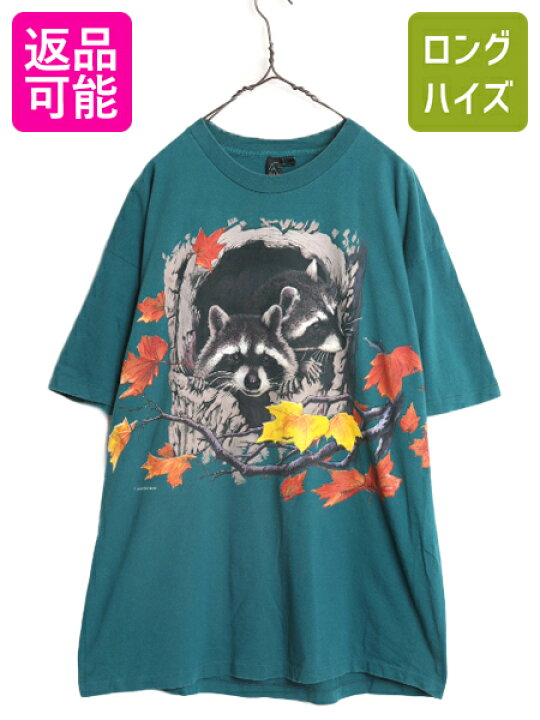 楽天市場】【1/25 6h限定 777円OFF×P8倍!!】 90s USA製 アライグマ 