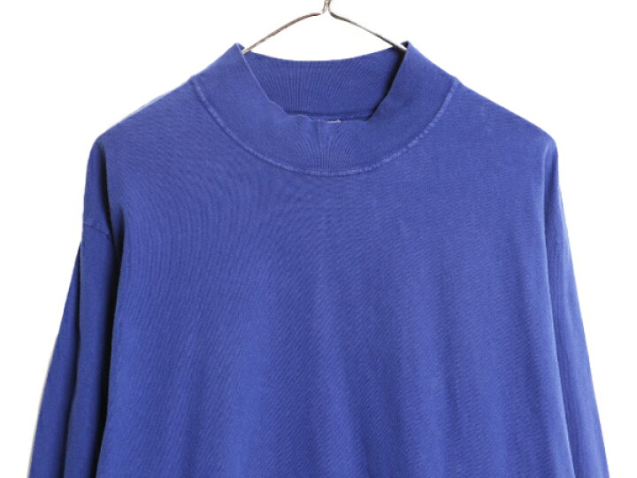 楽天市場】90s USA製 OLD GAP モックネック 長袖 Tシャツ メンズ M 