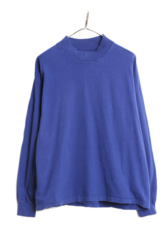 楽天市場】90s USA製 OLD GAP モックネック 長袖 Tシャツ メンズ M 