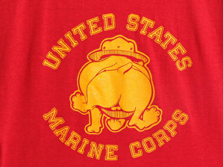 楽天市場】70s 80s USA製 USMC ドッグ キャラクター イラスト 両面 