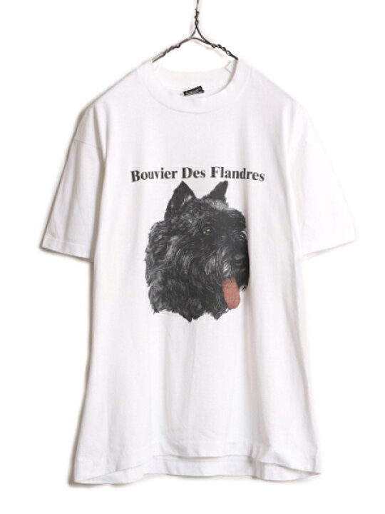 楽天市場】90s USA製 ドッグ イラスト プリント 半袖 Tシャツ メンズ  